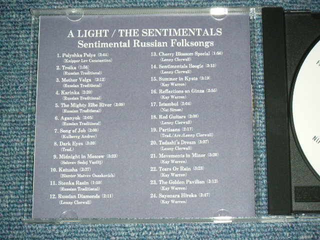Photo: THE SENTIMENTALS センチメンタルズ- A LIGHT SENTIMENTAL RUSSIAN FOLK SONGS ともしび / 2000's  JAPAN Brand New CD-R 