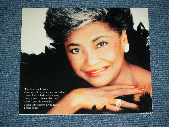 Photo: NANCY WILSON ナンシー・ウイルソン - A LADY WITH A SONG / 1989 JAPAN ORIGINAL 'PROMO ONLY' Used CD With Outer Box 