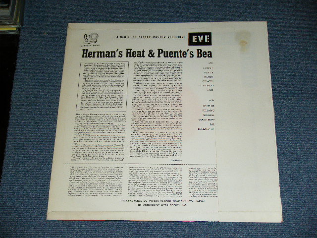 Photo: WOODY HERMAN & TITO PUENTE - HERMAN'S HEAT & PUENTE'S BEAT / 1958 JAPAN ORIGINAL Used LP With OBI 