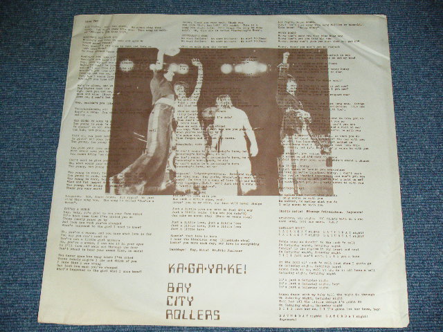 Photo: BAY CITY ROLLERS ベイ・シティ・ローラーズ - KA GA YA KE! THE LIVE ROLLER'S ALBUM /  COLLECTORS ( BOOT ) Used LP