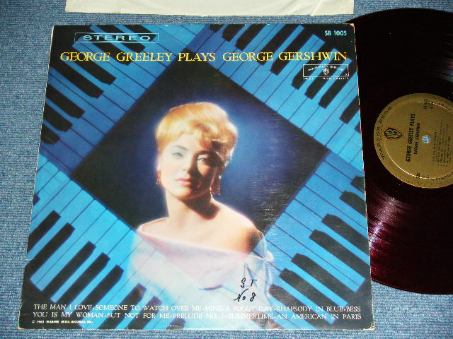 Photo1: GEORGE GREELEY ジョージ・グリーリー - PLAYS GEORGE GERSHWIN  / 1960's JAPAN ORIGINAL RED WAX Vinyl Used LP 
