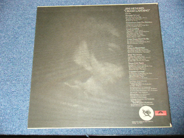 Photo: JIMI HENDRIX -  CRASH LANDING / 1975 JAPAN ORIGINAL White Label PROMO Used LP