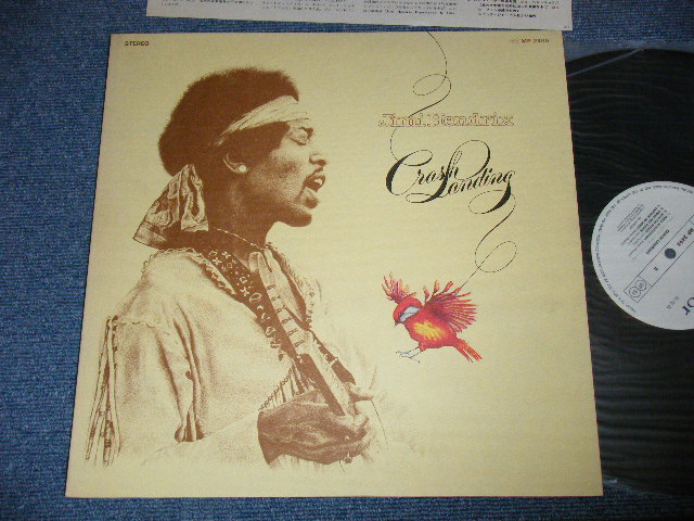 Photo1: JIMI HENDRIX -  CRASH LANDING / 1975 JAPAN ORIGINAL White Label PROMO Used LP