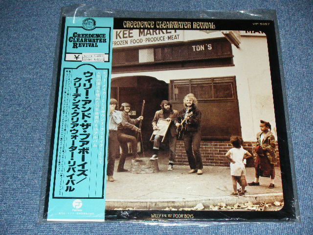 Photo1: CREEDENCE CLEARWATER REVIVAL = CCR - WILLIY and the POOR BOYS ( MINT-/MINT- ) / 1980's  JAPAN LAST  REISSUE on ANALOGUE With"TAX IN" PRICE on OBI Used  LP With OBI & Original Outer Vinyl Cover from Company