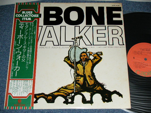 Photo1: T-BONE WALKER ティーボーン・ウォーカー -  BLUES COLLECTOR'S ITEM /  1970's JAPAN MONO Used  LP with OBI
