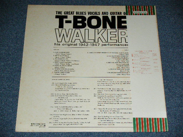 Photo: T-BONE WALKER ティーボーン・ウォーカー -  BLUES COLLECTOR'S ITEM /  1970's JAPAN MONO Used  LP with OBI