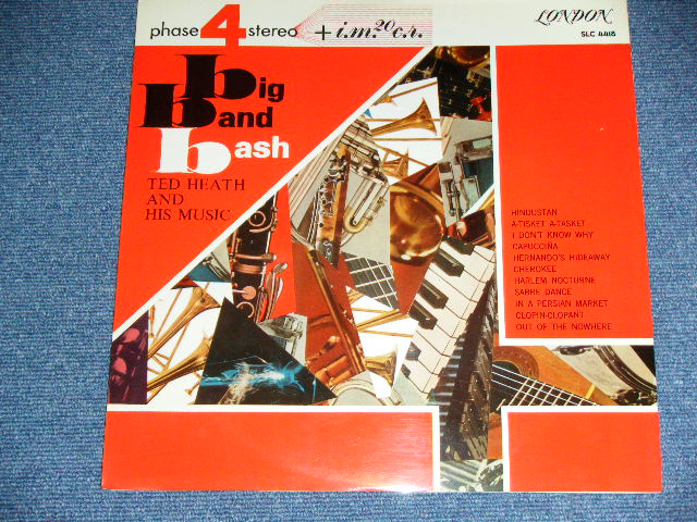 Photo:  TED HEATH And His MUSIC - BIG BAND BACH ビッグ・バンド攻撃　( Ex+++/MINT- ) / 1963 JAPAN ORIGINAL Used LP 