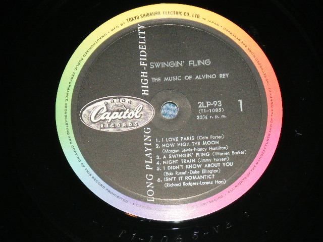Photo: ALVINO REY - SWINGIN' ELING WITH THE MUSIC ハイ・ファイ・スウィング( Ex+++/MINT-  ) / 1960's  JAPAN ORIGINAL  Used LP  