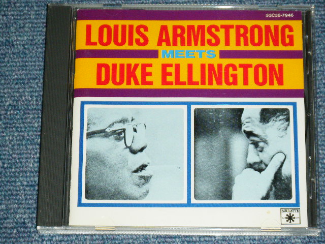 Photo1: LOUIS ARMSTRONG MEETS DUKE ELLINGTON /  1986 JAPAN ORIGINAL Used CD 