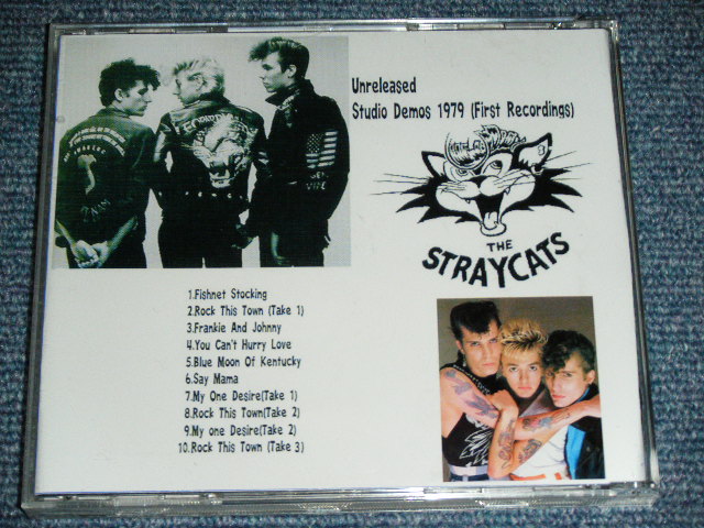 Photo: STRAY CATS ストレイ・キャッツ  ( BRIAN SETZER & The TOM CATS ) - UNRELEASED STUDIO DEMOS ( 1979 First Reccordings )   /  COLLECTORS (  BOOT ) Brand New  CD-R 