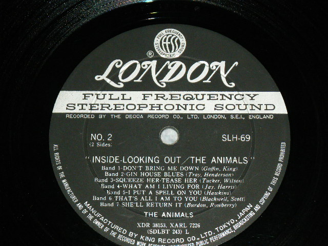 Photo: ERIC BURDON  And WAR (The ANIMALS) エリック・バードン＆ウォー - THE BLACK MAN'S BURDON エリック・バードンの黒い世界 (MINT-/MINT) / 1970 JAPAN ORIGINAL "WHITE LABEL PROMO" "RED WAX Vinyl" Used 2-LP's 