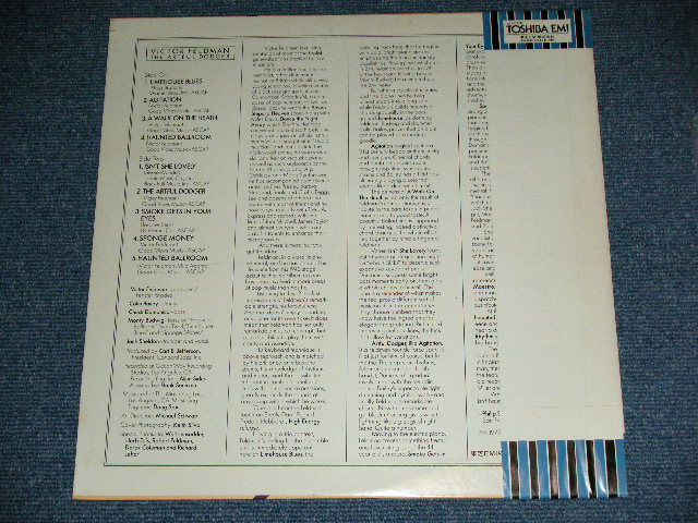 Photo: VICTOR FELDMAN - THE ARTFUL DODGER  / 1977 JAPAN ORIGINAL White Label PROMO Used LP With OBI 