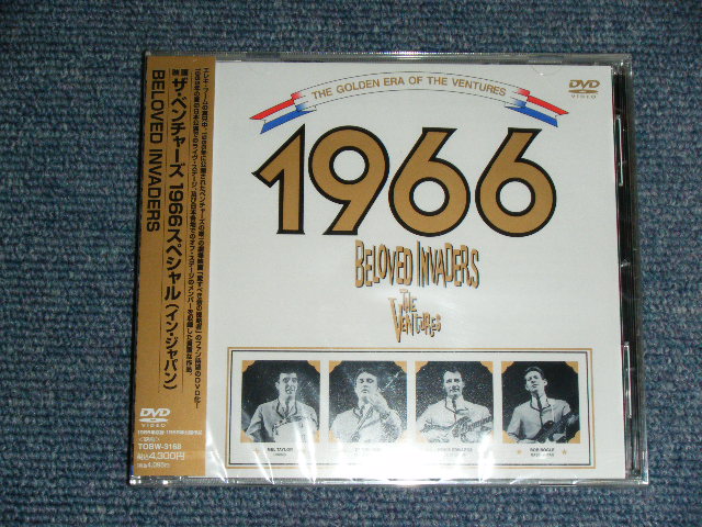 Photo1: THE VENTURES - 1966 SPECIAL : BELOVED INVADERS  ( CD SIZE Version )  / 2004 JAPAN ONLY Brand New Sealed DVD   