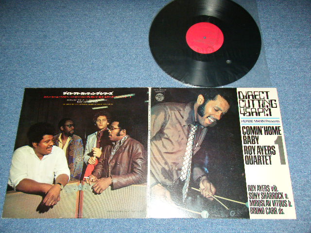 Photo1: HERBIE MANN Presents ROY AYERS Quartet - COMIN' HOME BABY by DIRECT CUTTING 45 RPM  / 1969 JAPAN ORIGINAL  45 rpm LP 