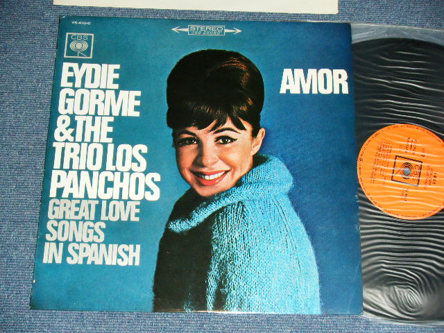 Photo1: EYDIE GORME & The TRIO LOS PANCHOS イーディー・ゴーメ- AMOR : GREAT LOVE SONGS IN SPANISH   / 1964  JAPAN ORIGINAL Used LP