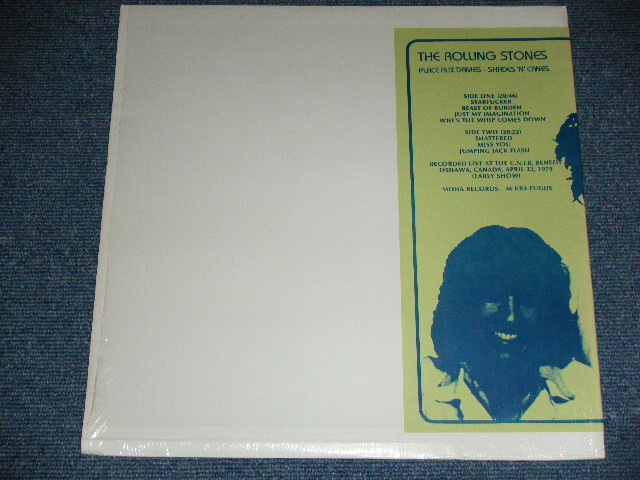 Photo: ROLLING STONES -  PLACE AUX DAMES-SHADE 'N' CANES  / 1979? COLLECTOR'S Boot ORIGINAL Used LP 