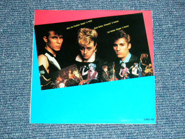 Photo: STRAY CATS ストレイ・キャッツ  - BUILT FOR SPEED (Ex+++/MINT)) / 1985? JAPAN ORIGINAL"1st ISSUED" Used CD With OBI 