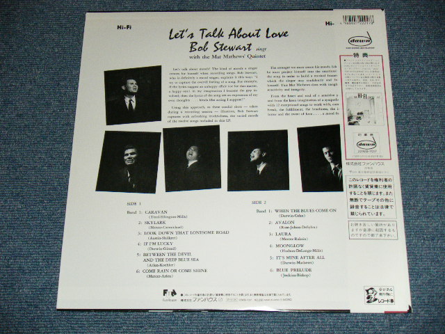 Photo: BOB STEWART ボブ・ステュワート - LET'S TALK ABOUT LOVE  ( MINT-/MINT ) /  1988 JAPAN Limited REISSUE Used  LP + OBI