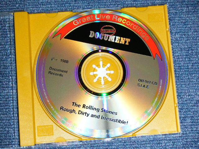 Photo: THE ROLLING STONES -  ROUGH, DIRTY AND IRRESISTIBLE! : R&B ON STAGE 1964 & 1965 /  1988 Release ORIGINAL?  COLLECTOR'S (BOOT)  Used CD 