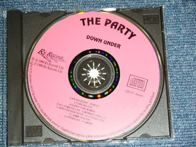 Photo: THE ROLLING STONES -  THE PARTY DOWN UNDER /  1990 Release ORIGINAL?  COLLECTOR'S (BOOT)  Used CD 