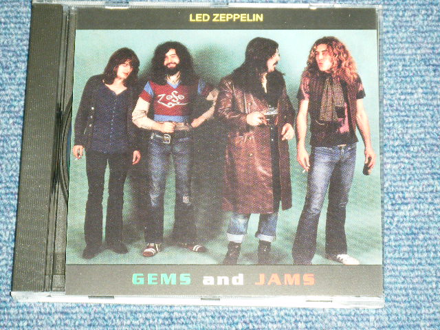 Photo1: LED ZEPPELIN - GEMS AND JAMS (1968,1971,1975,1977 LIVE) /  1992   COLLECTORS(BOOT) "BRAND NEW" CD