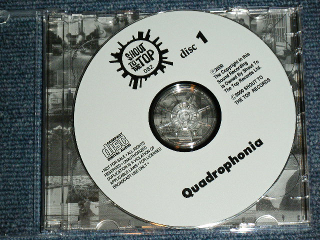 Photo: PHISH フィッシュ Cover of THE WHO ザ・フー -  "QUADROPHENIA"  (Live at ROSEMENT HORIZON,CHICAGO, Oct.31 1995) /  1995 COLLECTOR'S (BOOT) "BRAND NEW" 2 CD's 