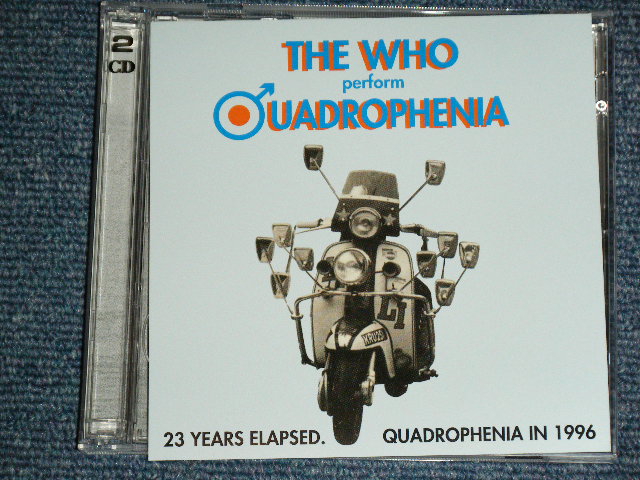 Photo1: THE WHO ザ・フー - PERFORM "QUADROPHENIA"  : 23 YEARS ELAPSED,QUADROPHENIA IN 1996 (Live at GM Place,VANCOUVER Oct.16 1996) )  /  2000 COLLECTOR'S (BOOT) "BRAND NEW" 2 CD's 