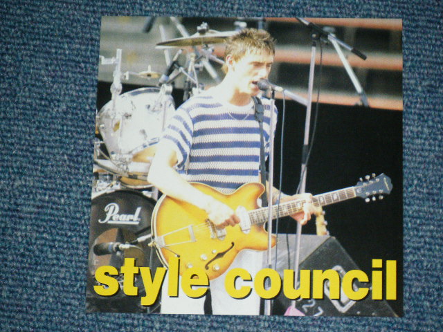 STYLE COUNCIL スタイル・カウンシル w/PAUL WELLER of THE JAM ポール