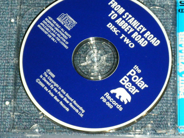 Photo: PAUL WELLER of THE JAM ポール・ウエラー - FROM STANLEY ROAD TO ABBEY ROAD  (Live May 29,2000/Apr.2000/May 27 2000/Nov.9 1998)  ) /  2000  COLLECTOR'S (BOOT) "BRAND NEW"  2-CD's 