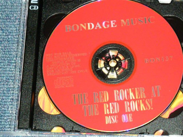 Photo: SAMMY HAGSR of VAN HAREN - THE RED ROCKER AT RED ROCKS  ( LIVE USA 1997,8,31, )  / OLLECTRORS(BOOT) Used  2-CD