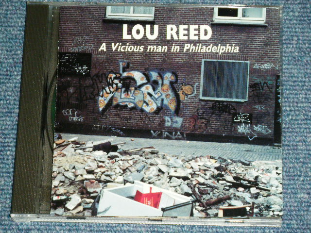 Photo1: LOU REED - A VICIOUS MAN IN PHILADELPHIA ( Live 1986 )  / 1991  ORIGINAL?  COLLECTOR'S (BOOT)  "BRAND NEW" CD 