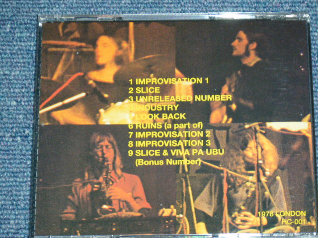 Photo: HENRY COW - INDUSTRY ( LIVE 1978 from AUDIENCE Recordings )  / COLLECTORS(BOOT) "BRAND NEW" CD