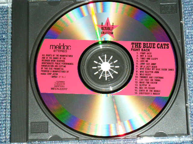 Photo: The BLUE CATS - T FIGHT BACK  / 1993 JAPAN Original Used CD 