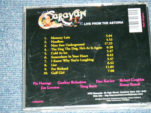 Photo: CARAVAN - LIVE FROM THE ASTORIA CANTERBURY COMES TO LONDON  /  ORIGINAL?  COLLECTOR'S (BOOT)  Used  CD 