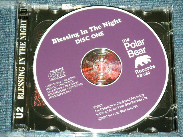 Photo: U2 - BLESSING IN THE NIGHT / 2001 ORIGINAL?  COLLECTOR'S (BOOT)  "BRAND NEW" 2-CD 