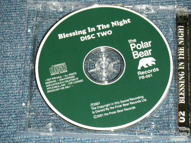 Photo: U2 - BLESSING IN THE NIGHT / 2001 ORIGINAL?  COLLECTOR'S (BOOT)  "BRAND NEW" 2-CD 