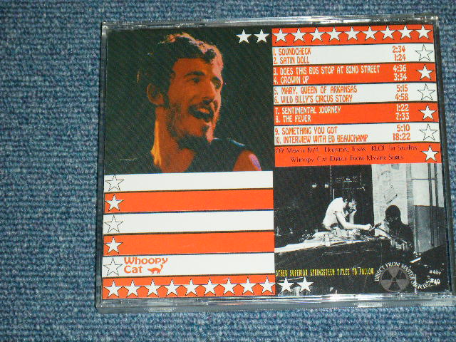 Photo: BRUCE SPRINGSTEEN - THE LOST RADIO SHOW ( 09 MARCH 1974 TEXAS KLOL IM STUDIOS) /  ORIGINAL? COLLECTOR'S BOOT "Brand New"  CD 