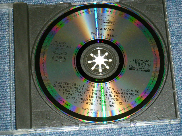 Photo: CARAVAN - WATERLOO LILY / FRANCE  ORIGINAL  COLLECTOR'S (BOOT)  Used  CD 
