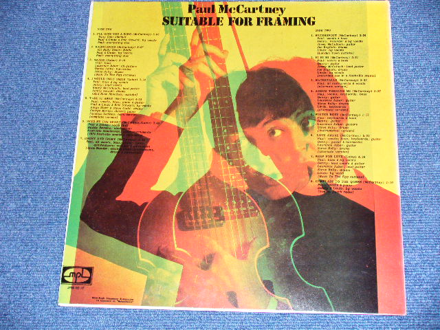 Photo: PAUL McCARTNEY  of THE BEATLES - SUITABLE FOR FRAMING ( MINT-/MINT-) /    COLLECTORS ( BOOT ) LP 