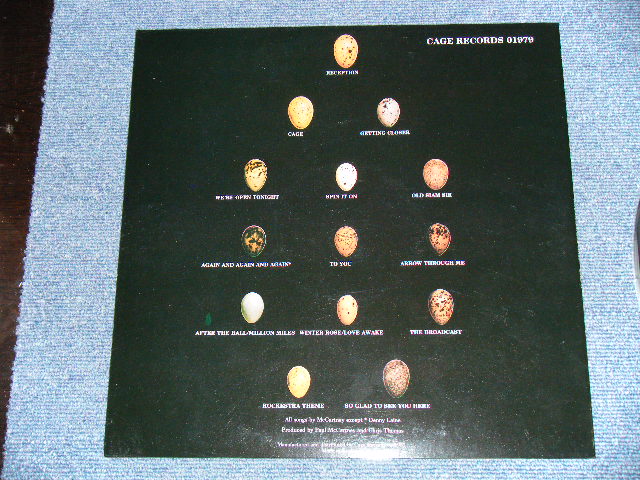 Photo: PAUL McCARTNEY  & WINGS of THE BEATLES - EGGS UP ( MINT-/MINT-) /  1987 UK ENGLAND COLLECTORS ( BOOT ) LP 