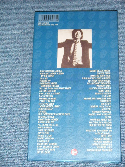 Photo: THE ROLLING STONES -  HOT STUFF VOL.2 : IN THE STUDIO (1962-1989) /  1994 ITALY ORIGINAL? COLLECTOR'S (BOOT)  Used 4-CD SET 