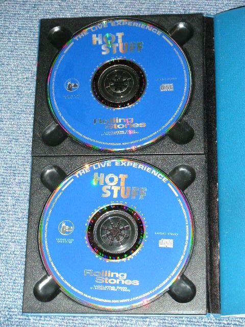 Photo: THE ROLLING STONES -  HOT STUFF VOL.2 : IN THE STUDIO (1962-1989) /  1994 ITALY ORIGINAL? COLLECTOR'S (BOOT)  Used 4-CD SET 