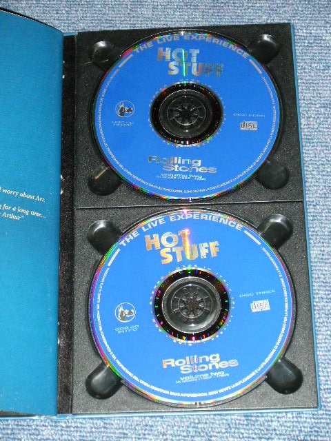 Photo: THE ROLLING STONES -  HOT STUFF VOL.2 : IN THE STUDIO (1962-1989) /  1994 ITALY ORIGINAL? COLLECTOR'S (BOOT)  Used 4-CD SET 