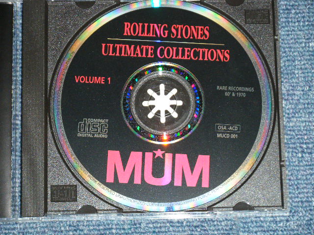 Photo: THE ROLLING STONES -  ULTIMATE COLLECTIONS VOL.1 (MINT/MINT)   / ORIGINAL?  COLLECTOR'S (BOOT)  Used CD with OBI  