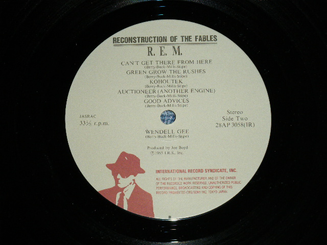 Photo: R.E.M. - FABLES OF THE RECONSTRUCTION 玉手箱 ( Ex+++/MINT-)   / 1985 JAPAN   ORIGINAL Used LP With OBI 