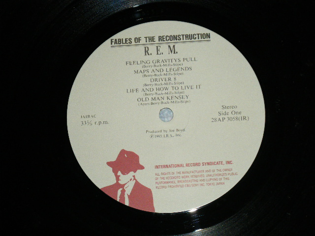 Photo: R.E.M. - FABLES OF THE RECONSTRUCTION 玉手箱 ( Ex+++/MINT-)   / 1985 JAPAN   ORIGINAL Used LP With OBI 