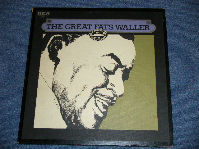 Photo1: FATS WALLER ファッツ・ウォーラー - THE GREAT FATS WLLER ジャズの巨人 : 5LP's Box Set (Ex+++/MINT) / 1975  JAPAN ORIGINAL Used 5 LP's Box Set 