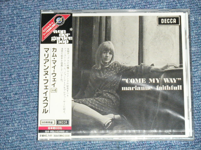 Photo1: MARIANNE FAITHFULL -  COME MY WAY +4 ( SEALED)  / 2002  JAPAN ORIGINAL "BRAND NEW SEALED" CD 