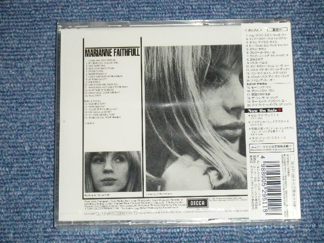 Photo: MARIANNE FAITHFULL - MARIANNE FAITHFULL +5 ( SEALED)  / 2002  JAPAN ORIGINAL "BRAND NEW SEALED" CD 