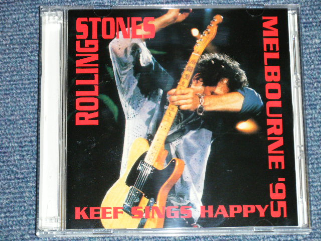 Photo1: THE ROLLING STONES -  MEKBOURNE '95 : KEEF SINGS HAPPY ( NEW)  /   ORIGINAL?  COLLECTOR'S (BOOT)  "BRAND NEW" Dead Stock  2-CD 